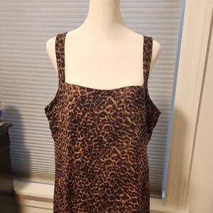 Leopard Print Women's Dress